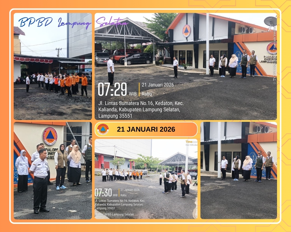 Apel Mingguan BPBD Lampung Selatan